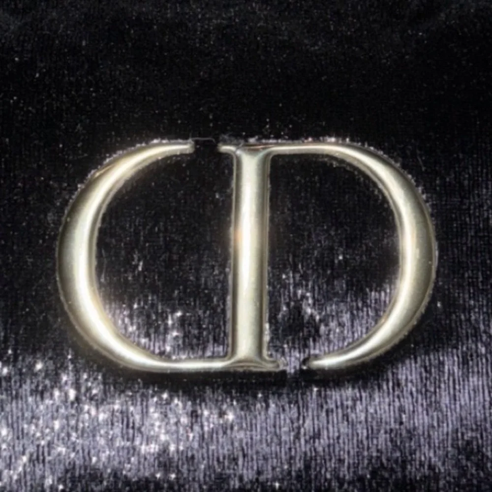 Cosmetic Pouch by Dior Beauty Black and Gold Hardware